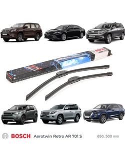 Щетки комплект 500/20'+650/26'\Chrysler Voyager V, Toyota Kluger, Fiat Scudo 07>