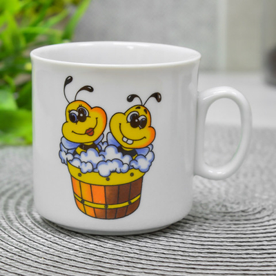 Набор детской посуды 3 предмета форма Идиллия Пчелы