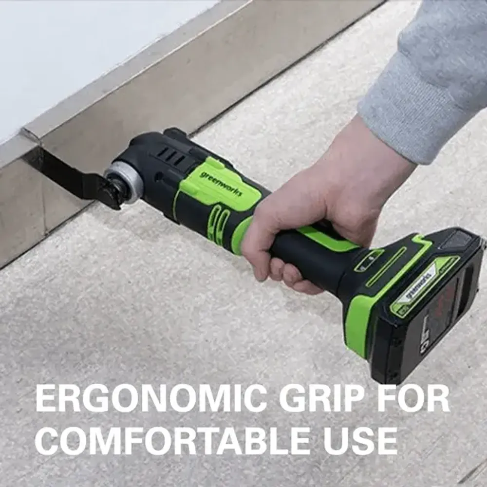 Аккумуляторный реноватор Greenworks G24MT, 3400307,24v, без АКБ и ЗУ