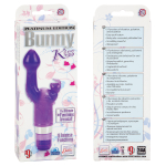 Вибратор фиолетового цвета PLATINUM BUNNY KISS