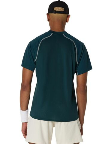 Мужское теннисное поло Asics Match Actibreeze - зеленый