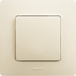 Выключатель 1-клавишный 10А 250В слоновая кость ETIKA Legrand