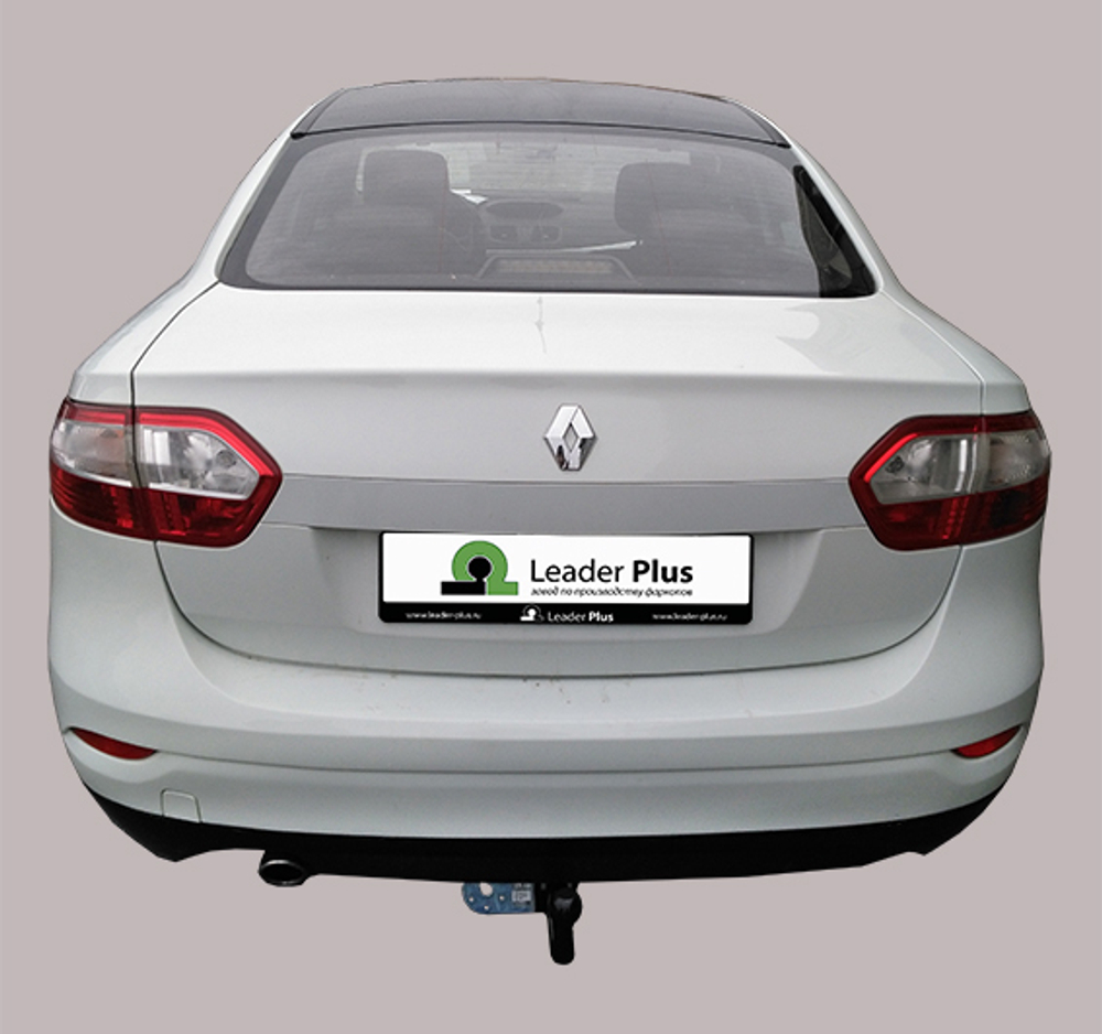 Фаркоп(прицепное) Лидер-Плюс для RENAULT FLUENCE 2009- (паспорт и сертификат в комплекте)(без электрики)R120-A