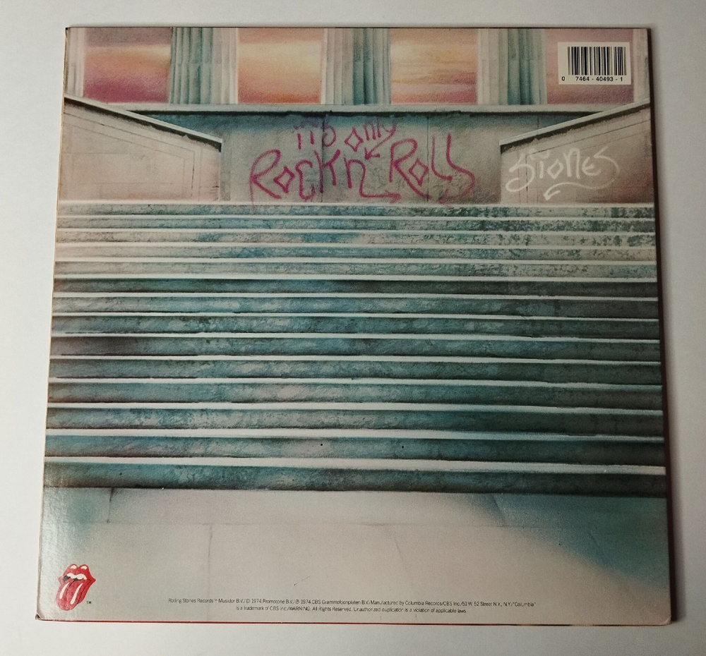 Винтажная виниловая пластинка LP The Rolling Stones It's Only Rock N Roll (USA 1986) Short And Curlies