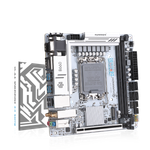 Материнская плата HUANANZHI B660M-ITX, Socket1700, Mini-ITX, Retail, 2xDDR4, PCIe5.0, 1xM.2, 2.5GLAN, M.2 WiFi, 4xUSB2, 6xUSB3, VGA, 2xHDMI, DP (HNZ-B660M-ITX)