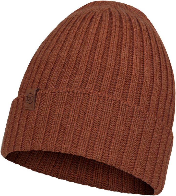 Вязаная шерстяная шапка Buff Hat Wool Knitted Norval Rusty Фото 1