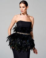 Баска "Жар-птица" с вышивкой ручной работы