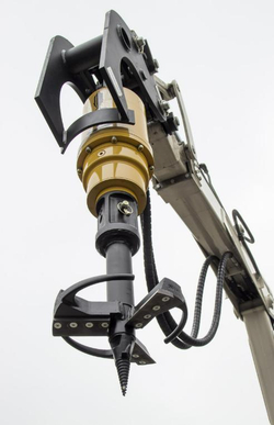 Гидровращатель на Экскаватор Terex