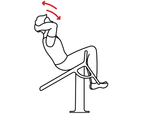 Уличный тренажер Скамья для пресса УТ-12