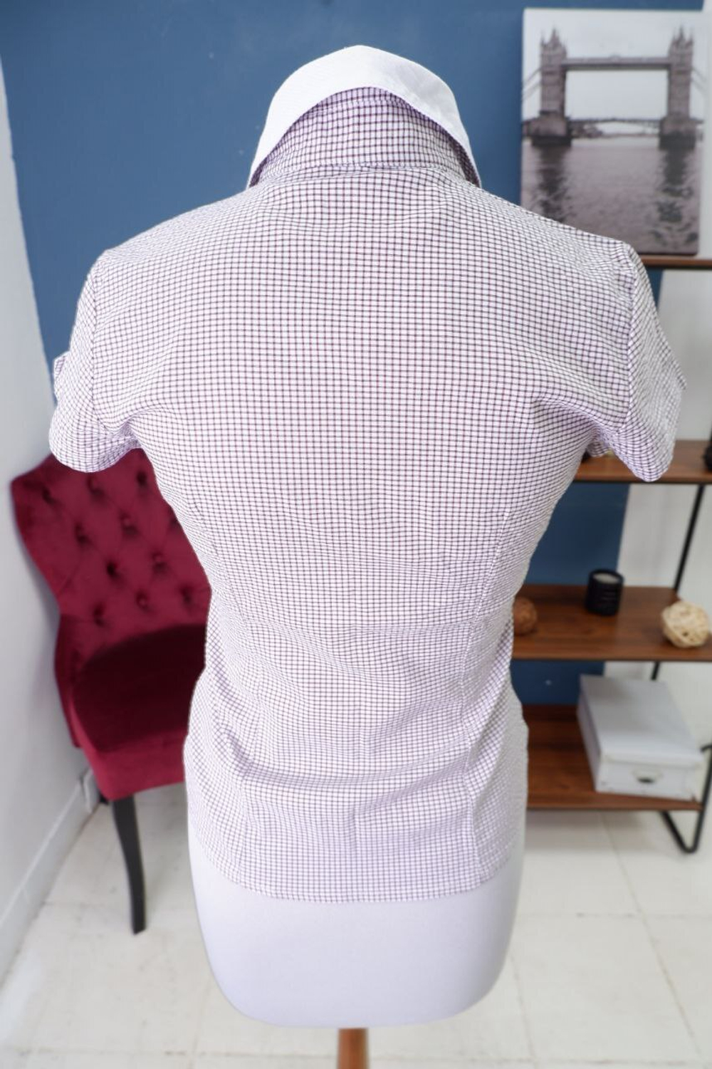 Рубашка Enulung с коротким рукавом 46 размер