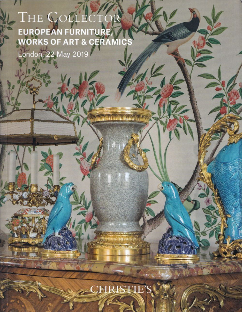 Каталог аукциона Christie's, Лондон, Коллекционер: Европейская мебель, предметы декоративно-прикладного искусства и фарфор от 22 мая 2019 года