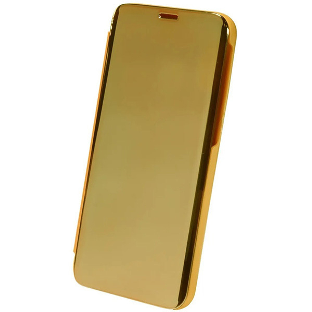 Чехол книжка Clear View Xiaomi Mi 11 Lite, золотистый  Zibelino