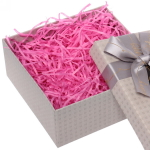 Наполнитель бумажный для подарков «Яркий праздник» 50г , фуксия