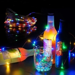 Гирлянда роса уличная СТАРТ для сада на солнечной батарее RGB