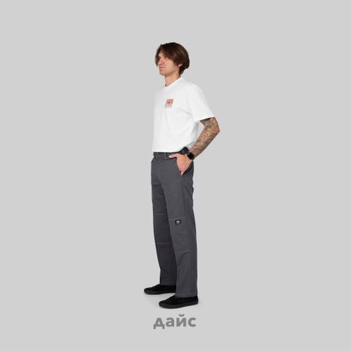 Брюки мужские Dickies Skateboarding Double Knee Pants артикул:WPSK96HCG - купить в магазине Дайс