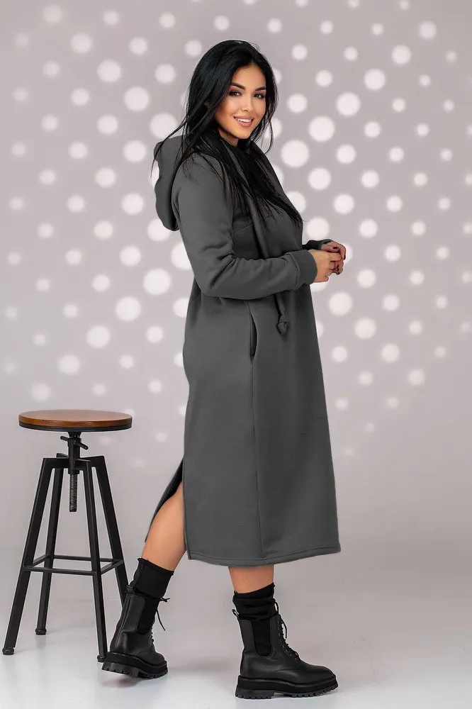 Платье-худи УК-5238-2 Фабрика Моды