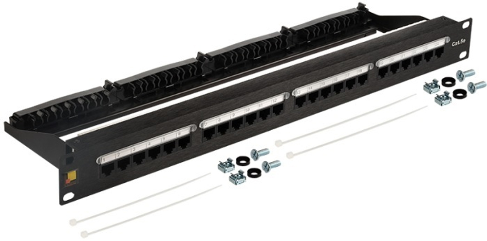 Патч-панель  Lanmaster LAN-PPN24U5E