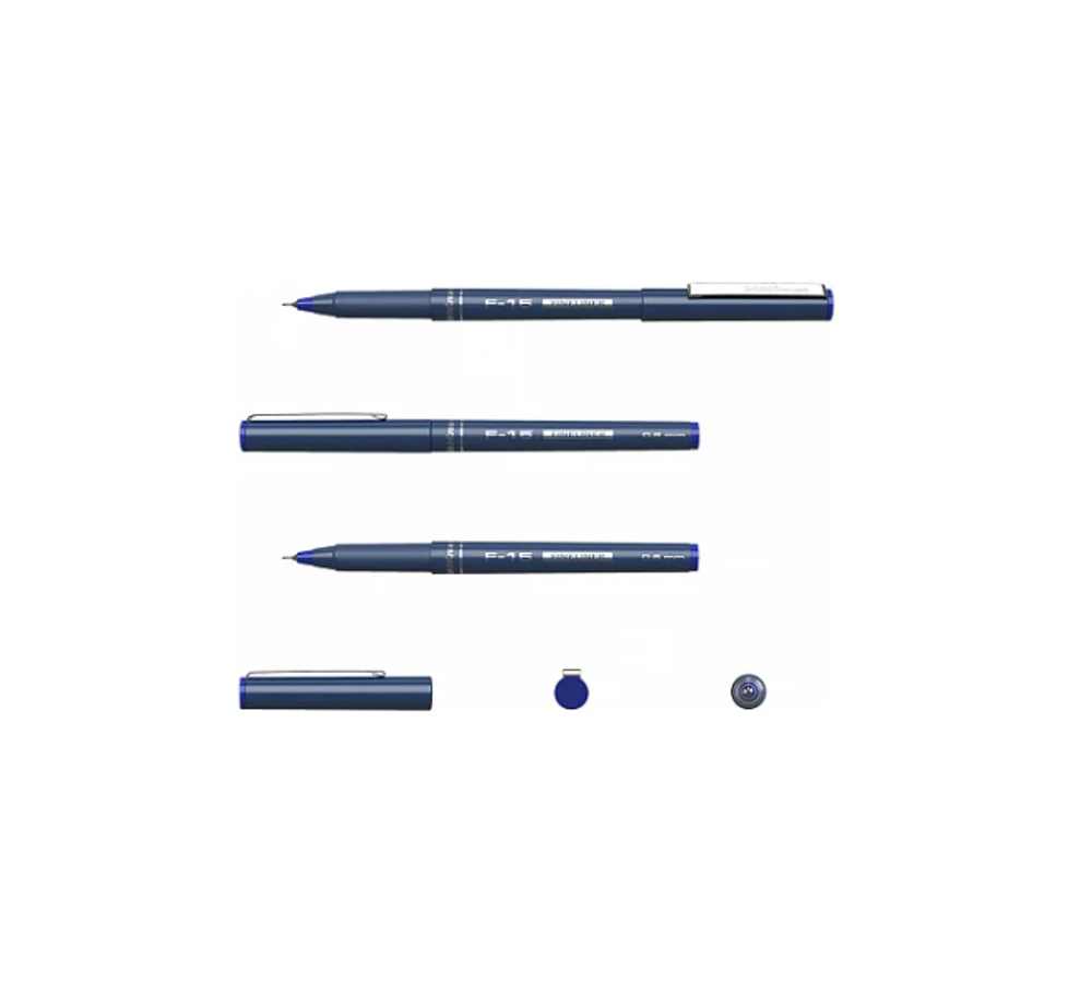 Капиллярная ручка ErichKrause синий, черный (в ассортименте)