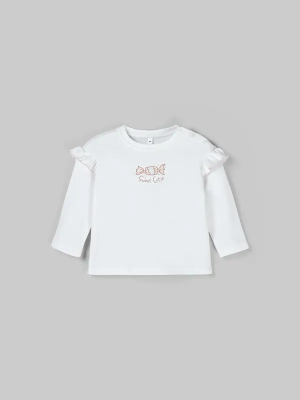 Лонгслив с крылышками 