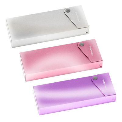 Пенал-слайдер пластиковый на конпке 20х7,4х2,7см Glossy Candy