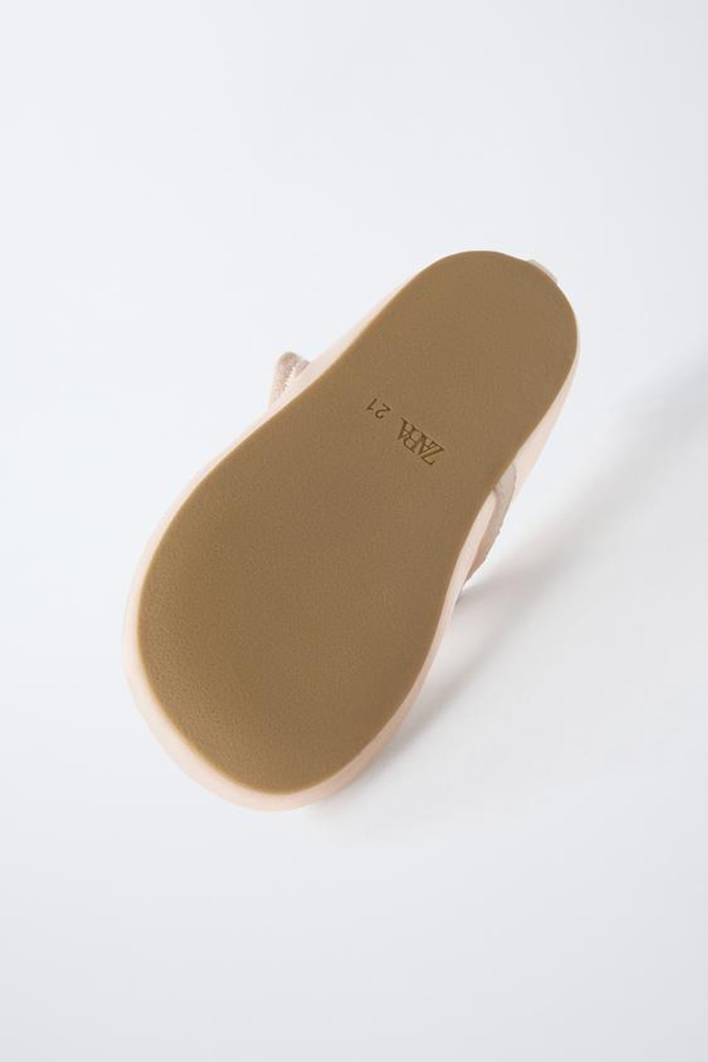 ZARA БАЛЕТКИ ИЗ ОРГАНЗЫ С ЦВЕТОЧНОЙ ВЫШИВКОЙ, РОЗОВЫЙ