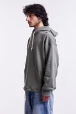 Худи Гербарий Гречиха Light со шнурком в поясе хаки