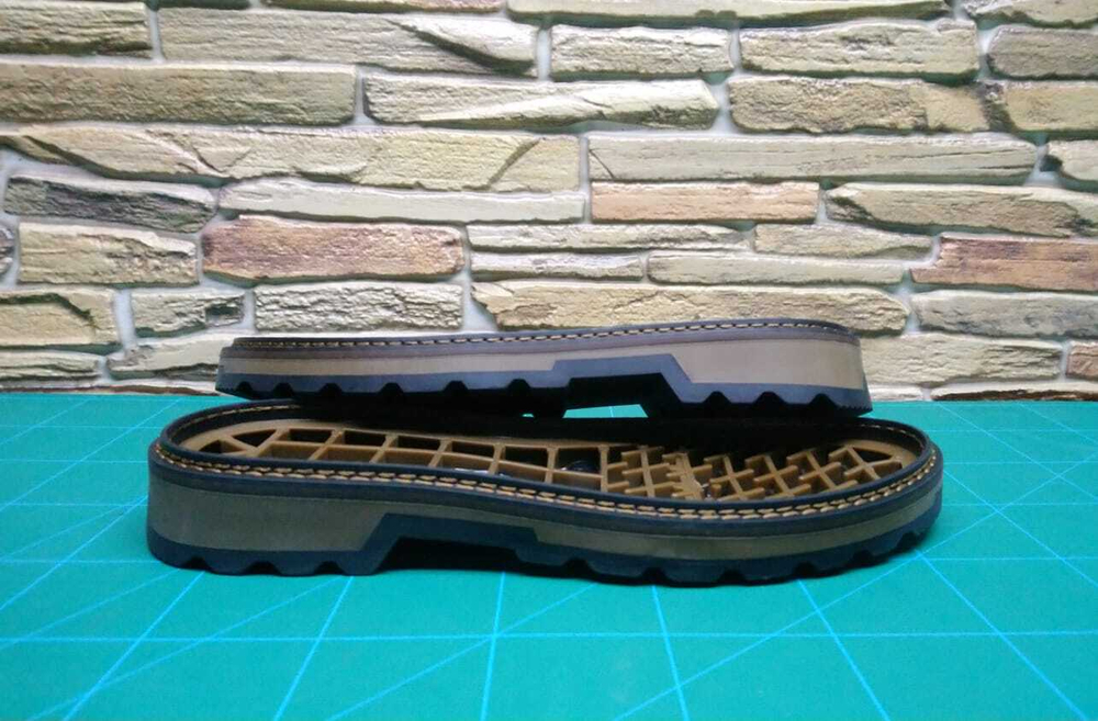 Подошва мужская коричневая артикул MILAN