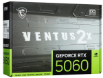 Видеокарта MSI GeForce RTX 5060 VENTUS 2X (RTX 5060 8G VENTUS 2X)