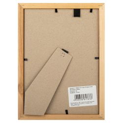 Фоторамка Image Art С18 15х21 деревянная из сосны, цвет орех, вставка-прозрачный пластик (58шт) | Image Art