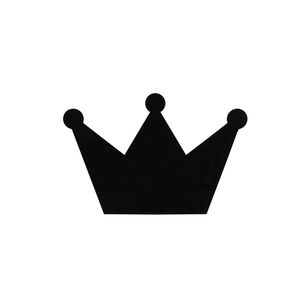 Вешалка (настенный крючок) Crown Black