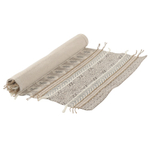 Ковер из хлопка, шерсти и джута с геометрическим орнаментом из коллекции ethnic, 70х160 см