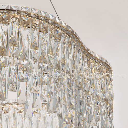 Люстра Cloyd ANTREA-A C1 / Ø80 см - золото (арт.11471)