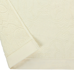 Набор полотенец 2 шт Roberto Cavalli Logo кремовый