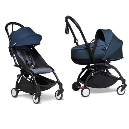 Коляска 2 в 1 BABYZEN YOYO² Bassinet черное шасси