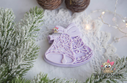 Силиконовая форма Колокольчики двойные