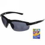 Очки солнцезащитные спортивные «SPORT Style - матовые», узкие, цвет черный