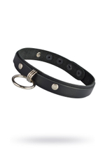 Чокер Sitabella двойной с кольцом чёрный