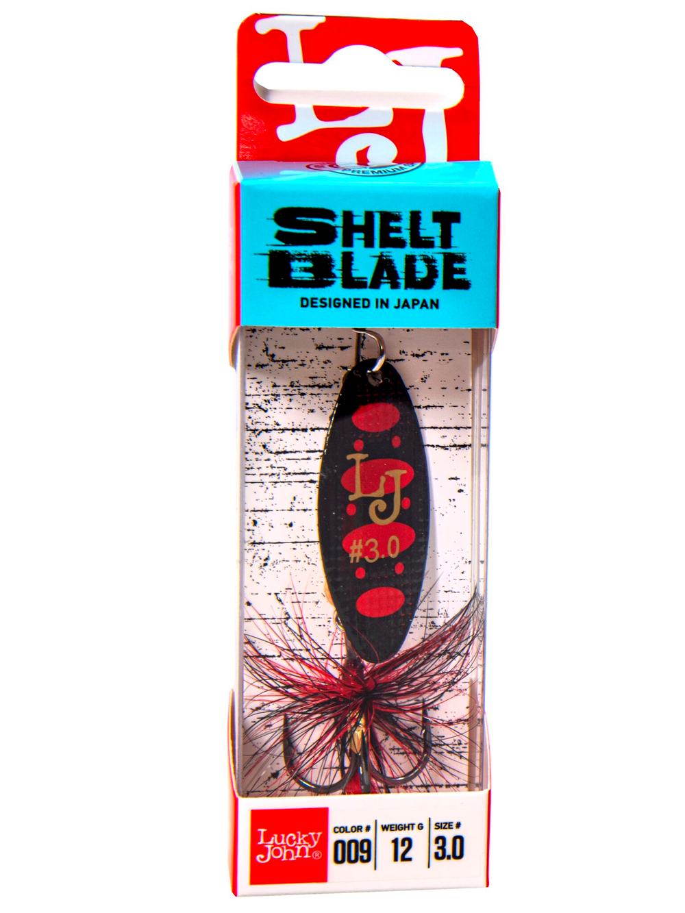 Блесна вращ. Lucky John SHELT BLADE 03 12.0г 009