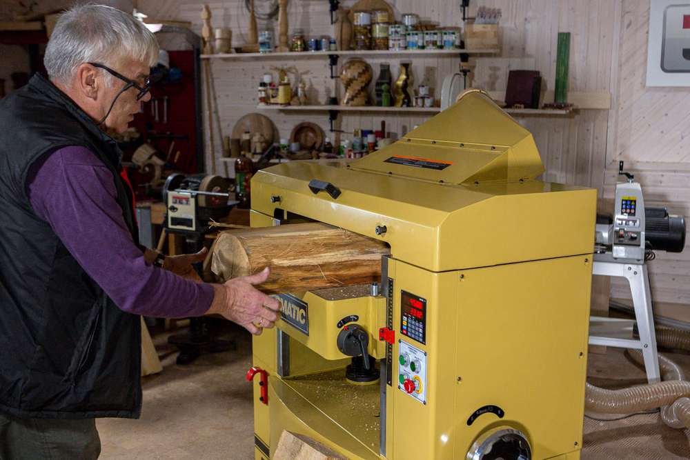 Powermatic WP2510 рейсмусовый станок