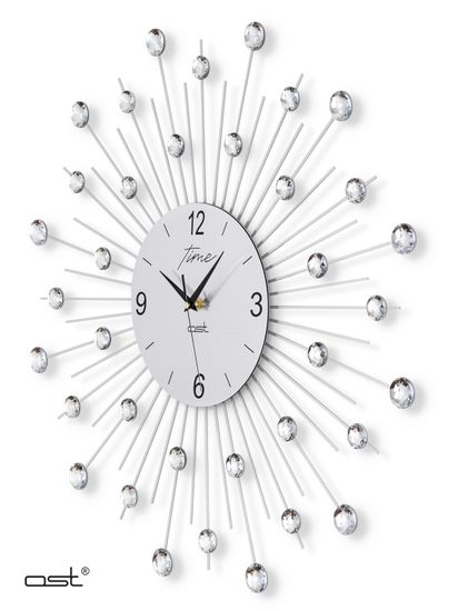 Настенные часы "Silver rain"