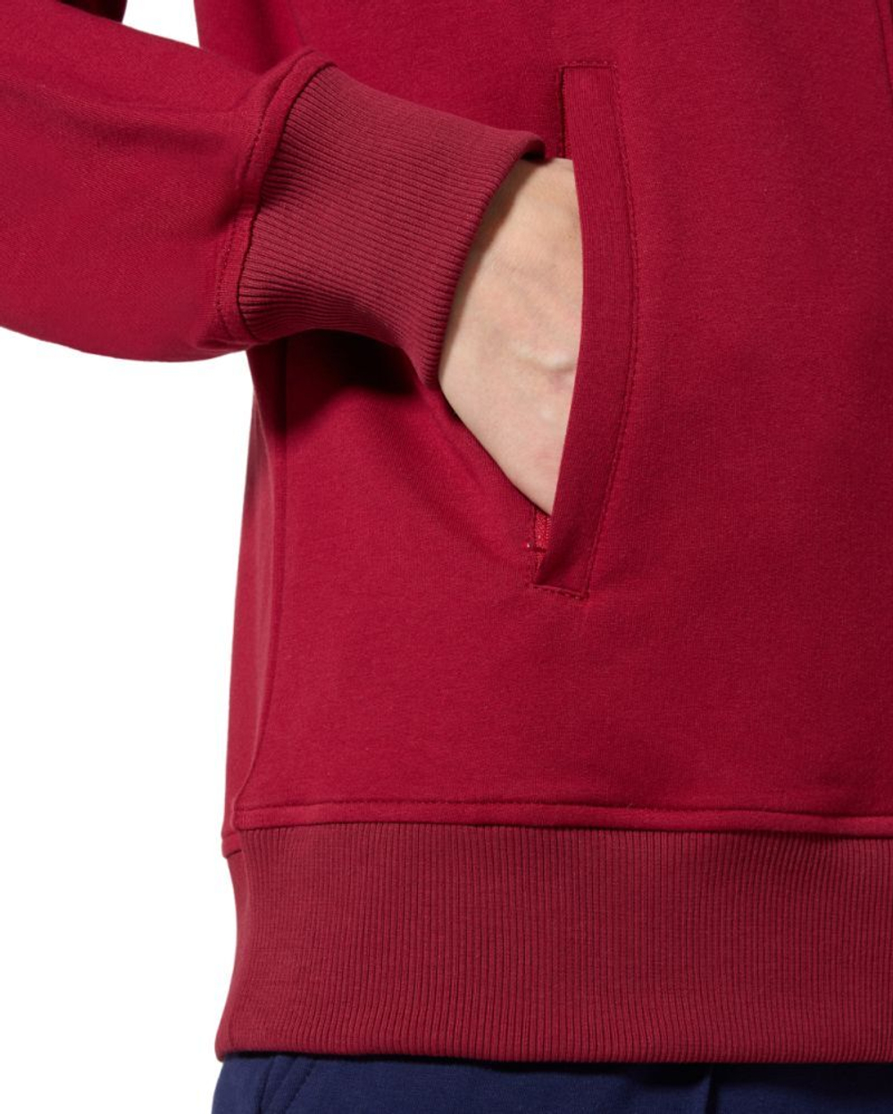 Мужская теннисная кофта Australian Fleece Legend Jacket - бордо