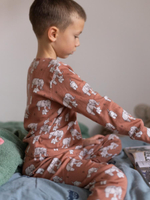 Пижама Mjölk Слоники оригами, на манжетах