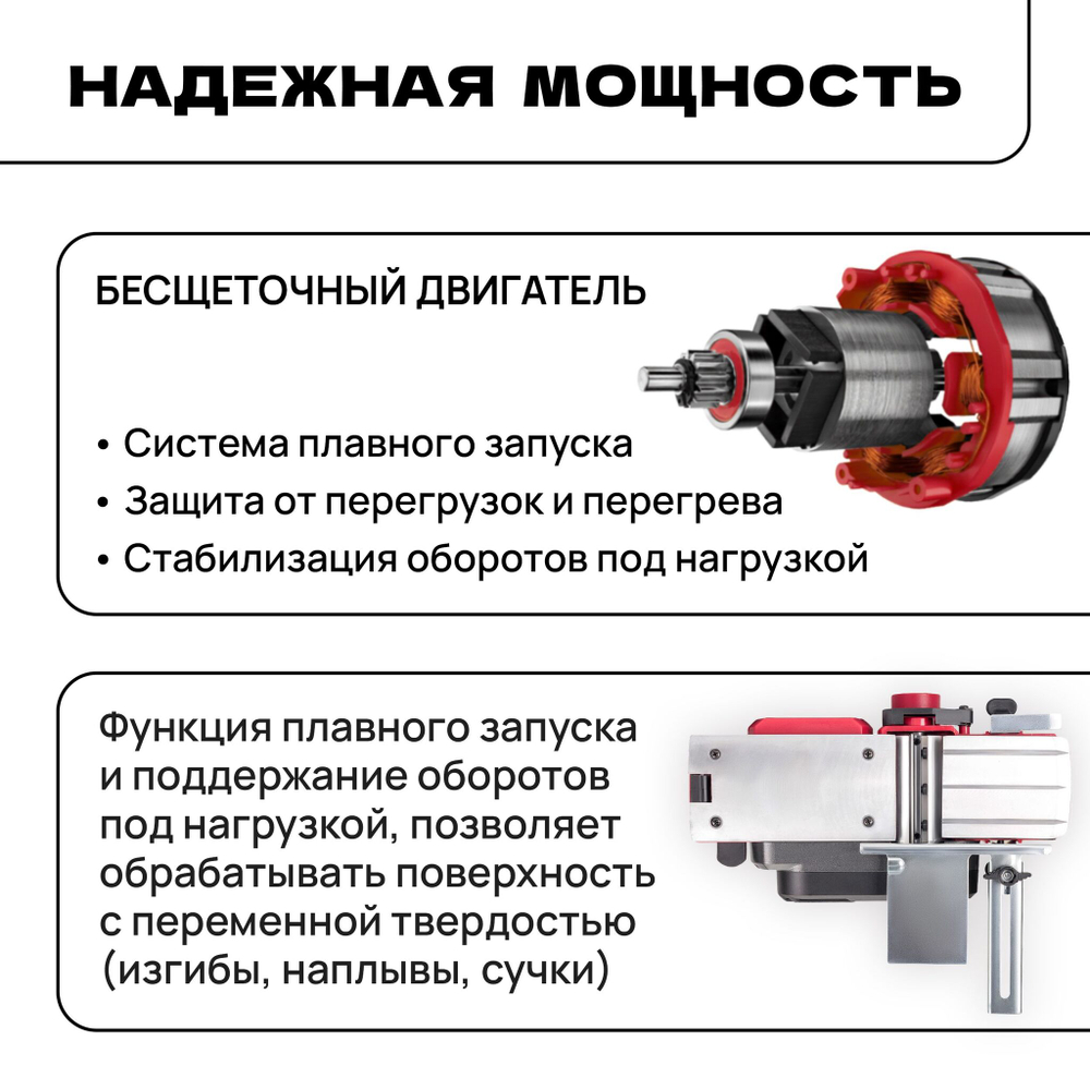 WORCRAFT Электрорубанок аккумуляторный 20V, 15000 об/мин 1100Вт (Без АКБ и СЗУ)/Рубанок ручной по дереву