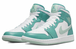 Кроссовки Jordan Air Jordan 1 Mid "Marine Green" (Женская размерная сетка)