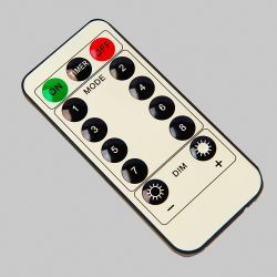 ULD-S10000-1000-DTA-RC WARM WHITE IP44 DEW Гирлянда светодиодная Роса. 100м. 1000 светодиодов. Теплый белый свет. Пульт ДУ в-к. Провод прозрачный. ТМ Uniel