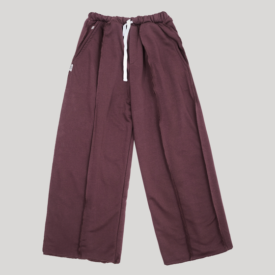 Baggy Trousers LOGO Catawba Grape