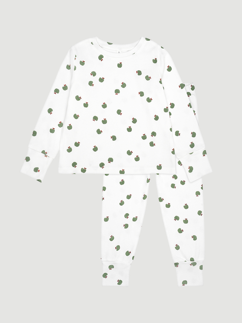 Пижама Mjölk Яблочки, на манжетах