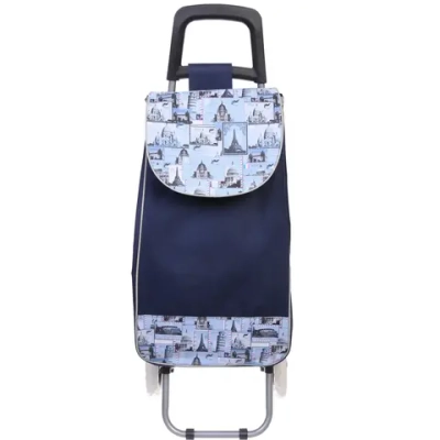 Тележка хозяйственная с сумкой (93*33*26см, колеса 16см,грузоподъемность до 30 кг.) города SYD-169