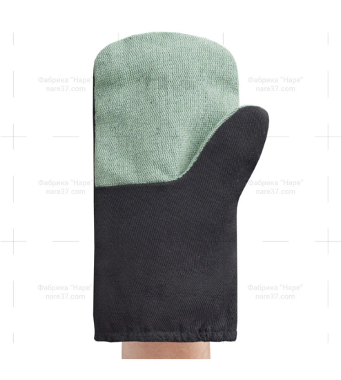Рукавицы утепл. на ватине (диагональ) с брез. налад.