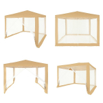 Тент садовый Green Glade 1040 3х3х2,5м, полиэстер